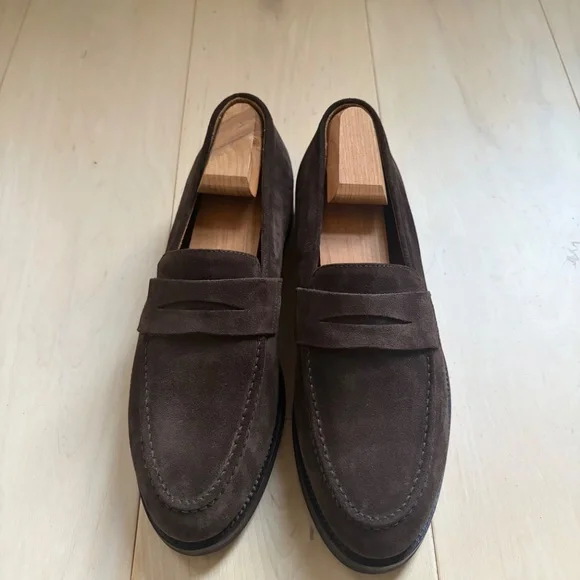 Velasca | Rizzadin Penny Loafer (Dark Brown Suede) - Picture 2 of 4